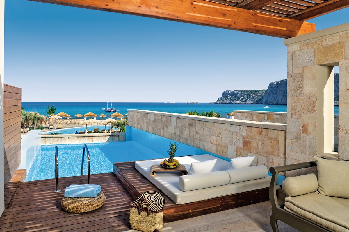 Hotel Aquagrand Exclusive Deluxe Resort, Griechenland, Rhodos, Lindos, Bild 8
