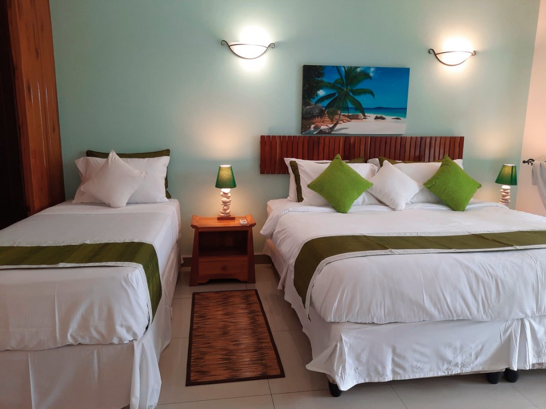 Hotel Cabanes des Anges, Seychellen, Insel La Digue, Bild 10