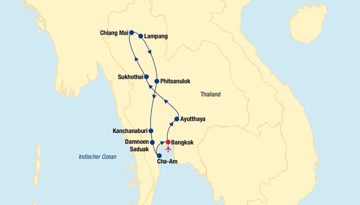 Rundreise Thailand & Baden, Thailand, Bangkok, Bild 2