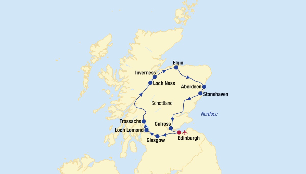 Schottland Rundreise, Großbritannien, Edinburgh, Bild 2