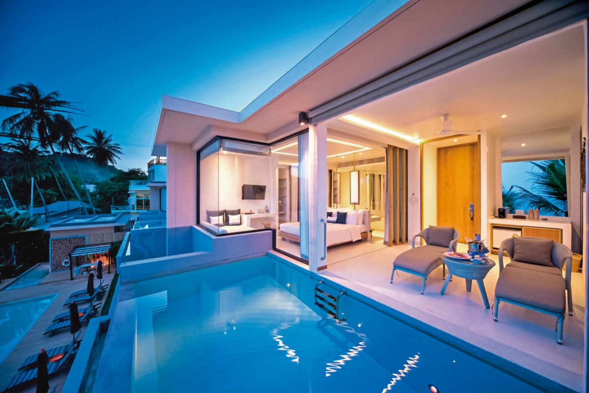 Hotel Bandara Pool Villas, Phuket, Thailand, Phuket, Cape Panwa, Bild 10