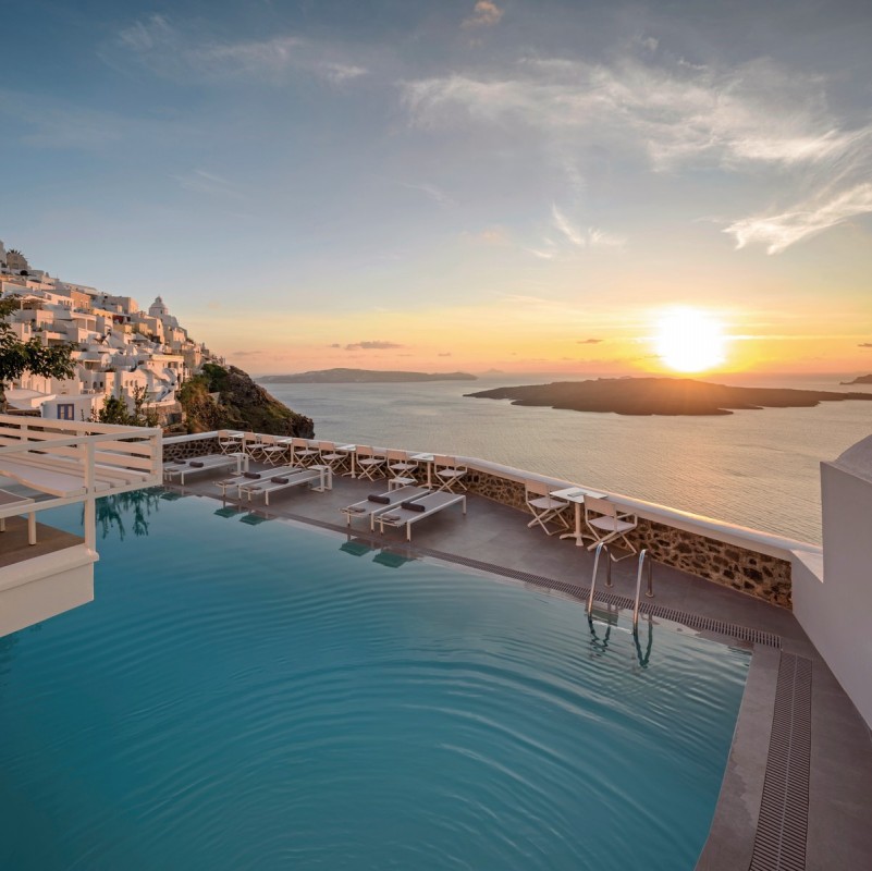 Hotel Panorama Boutique, Griechenland, Santorini, Fira, Bild 3