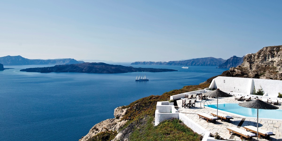 Hotel Caldera's Dolphin, Griechenland, Santorini, Megalochori, Bild 2