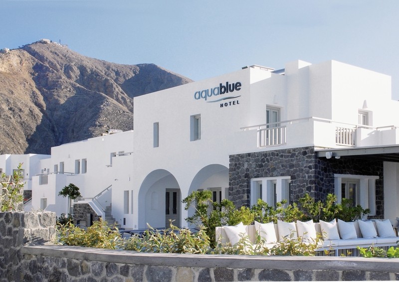 Hotel Aqua Blue, Griechenland, Santorini, Perissa, Bild 1