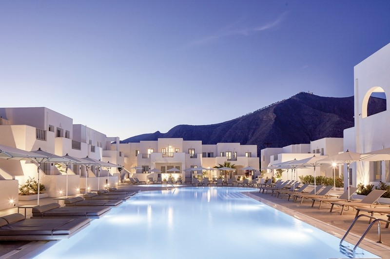 Hotel Aqua Blue, Griechenland, Santorini, Perissa, Bild 9