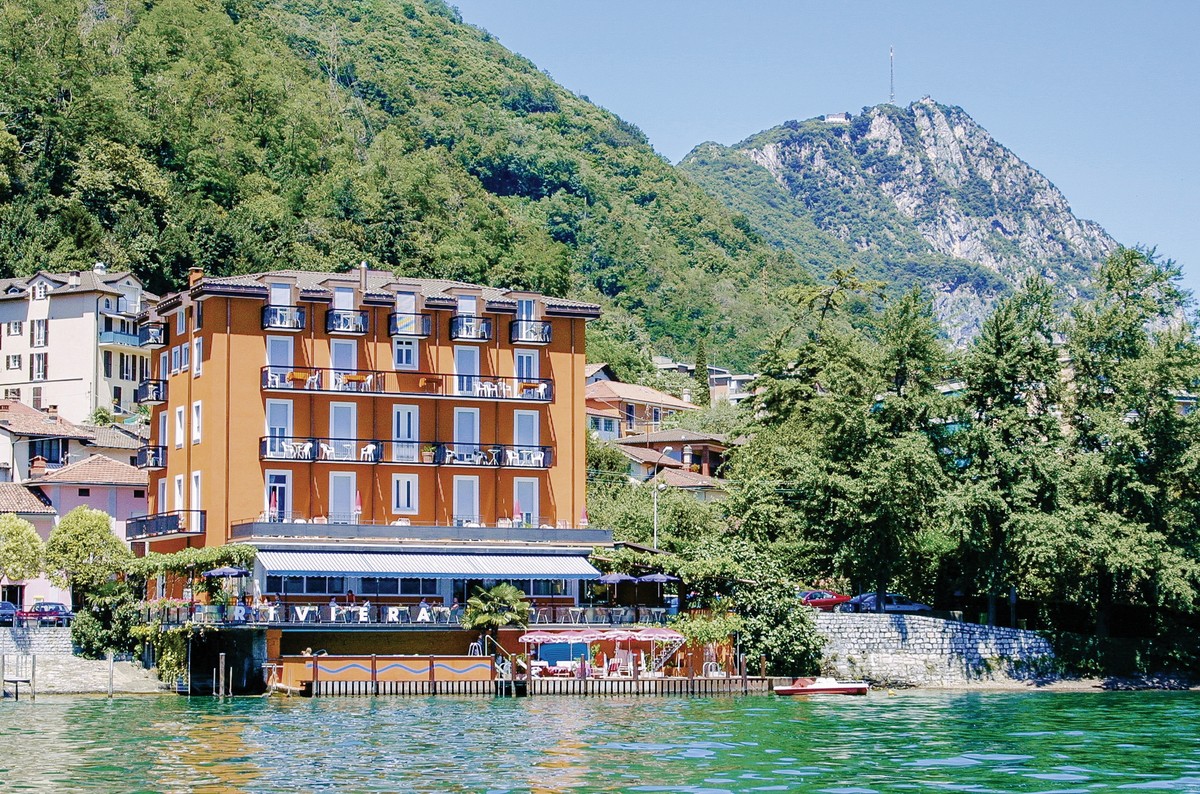 Hotel Seehotel Riviera, Schweiz, Tessin, Melide, Bild 1