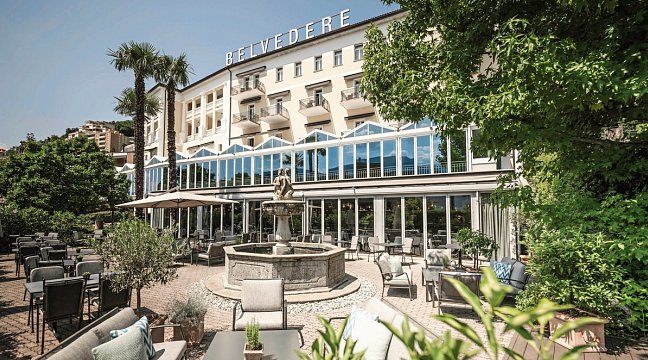 Hotel Belvedere Locarno, Schweiz, Tessin, Locarno