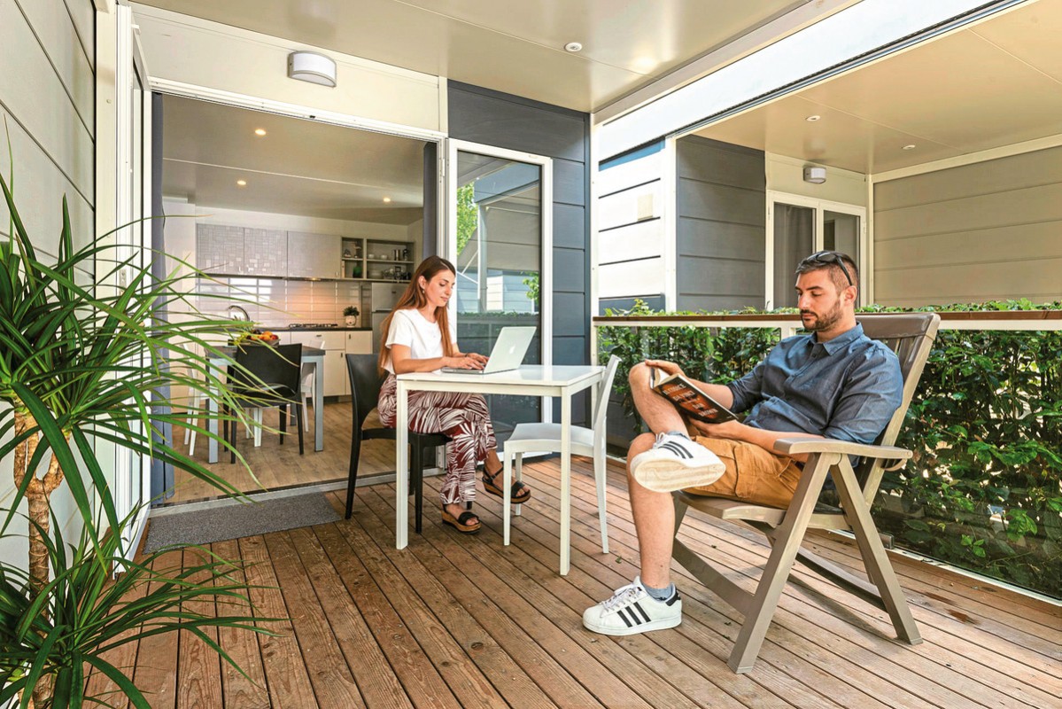 Hotel Pappasole Camping Village Mobilhome Premium, Italien, Toskana, Riotorto, Bild 12