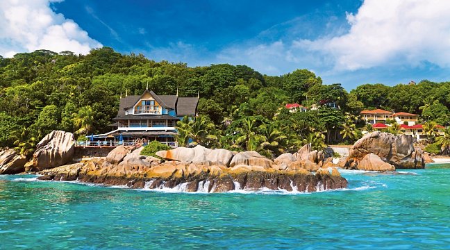 Hotel Patatran Village, Seychellen, Insel La Digue