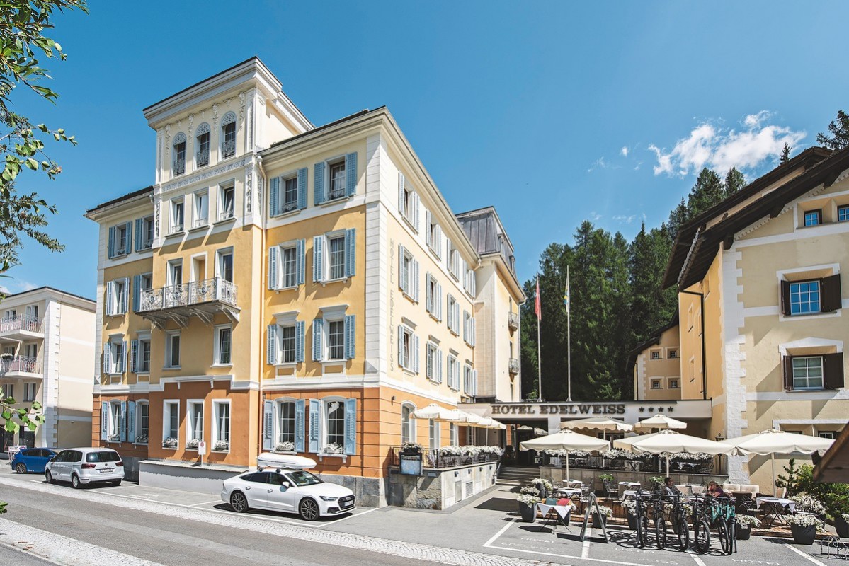 Hotel Edelweiss, Schweiz, Graubünden, Sils-Maria, Bild 1