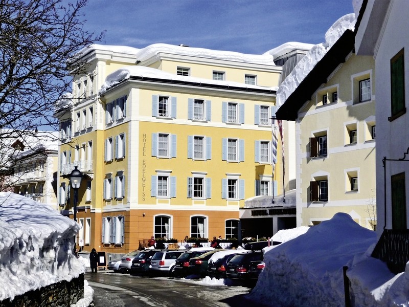 Hotel Edelweiss, Schweiz, Graubünden, Sils-Maria, Bild 1